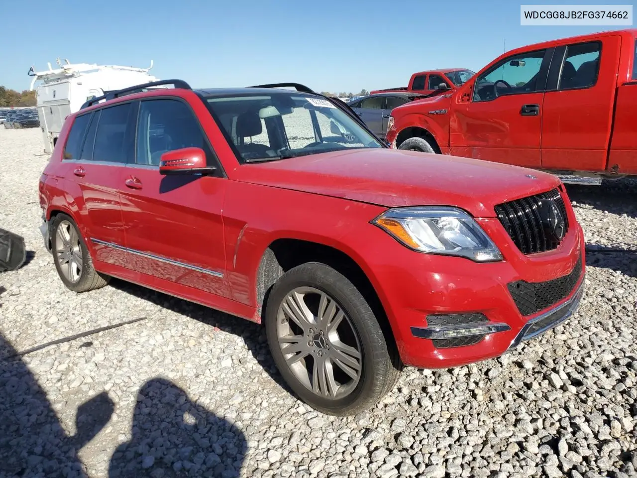 WDCGG8JB2FG374662 2015 Mercedes-Benz Glk 350 4Matic