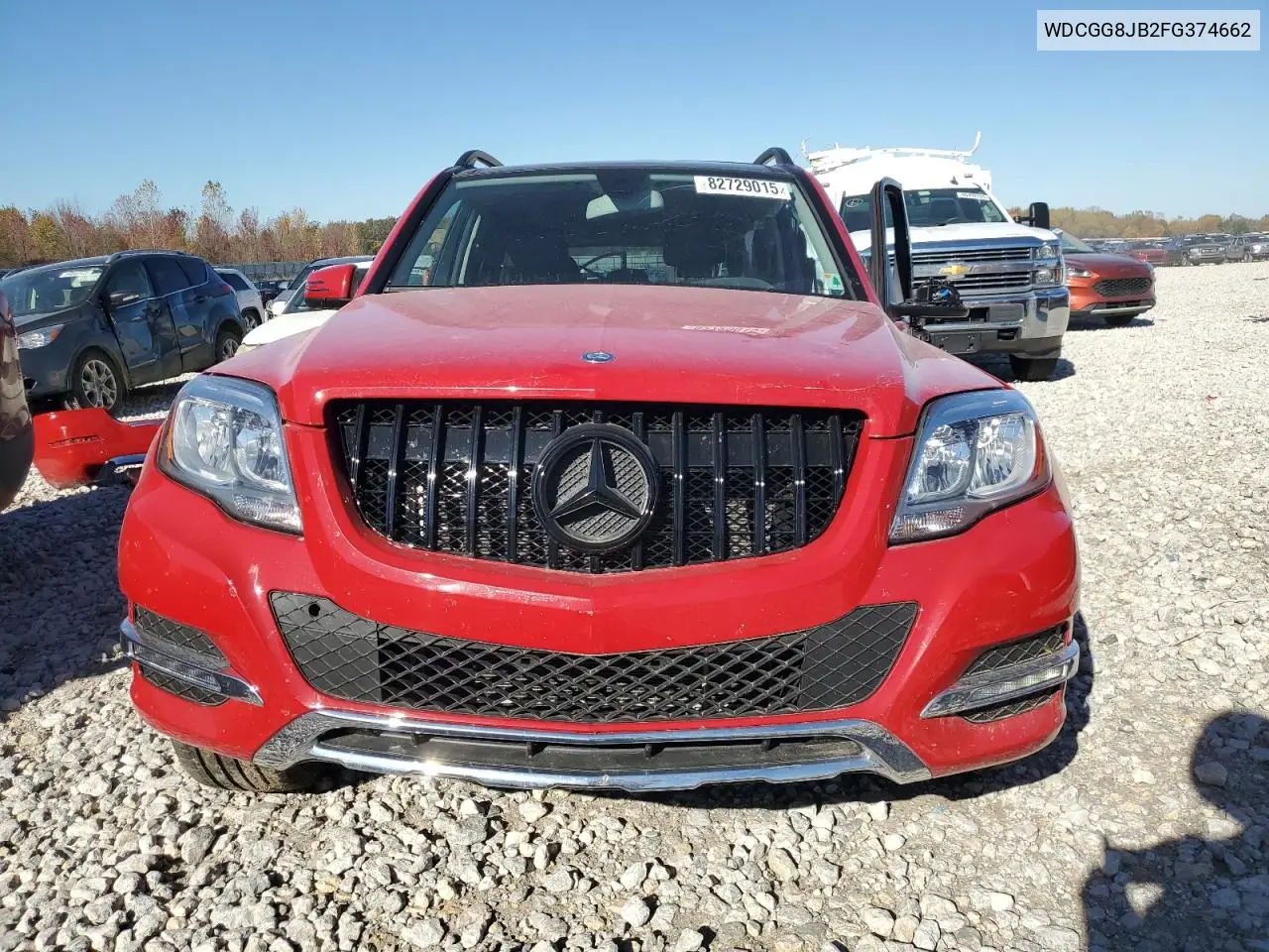 WDCGG8JB2FG374662 2015 Mercedes-Benz Glk 350 4Matic