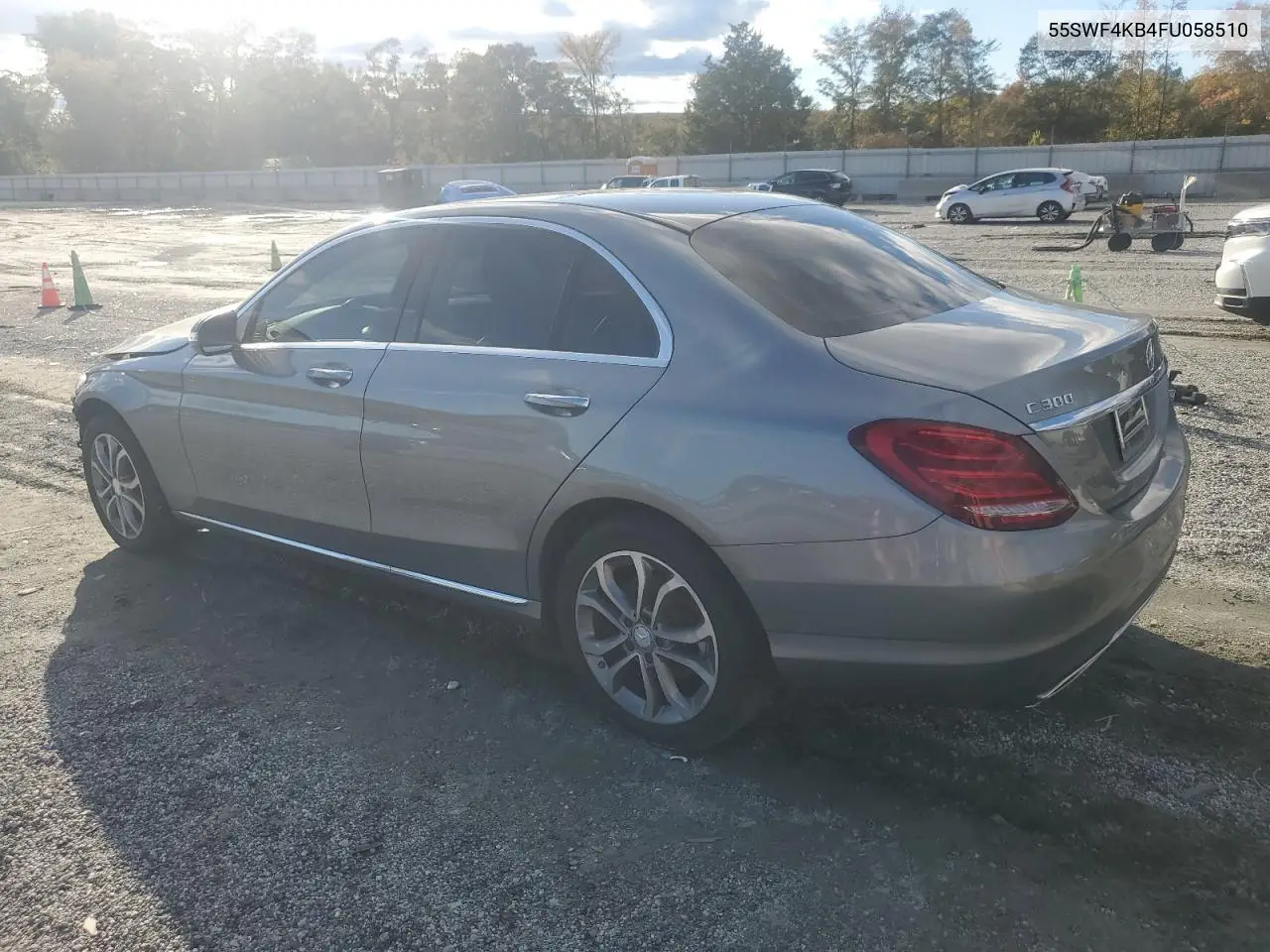 55SWF4KB4FU058510 2015 Mercedes-Benz C 300 4Matic