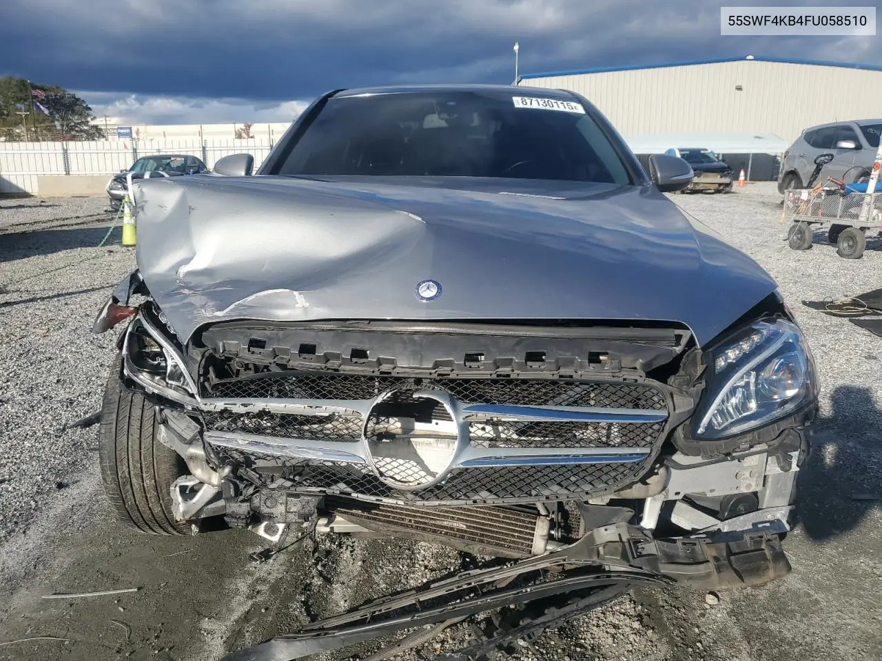 55SWF4KB4FU058510 2015 Mercedes-Benz C 300 4Matic