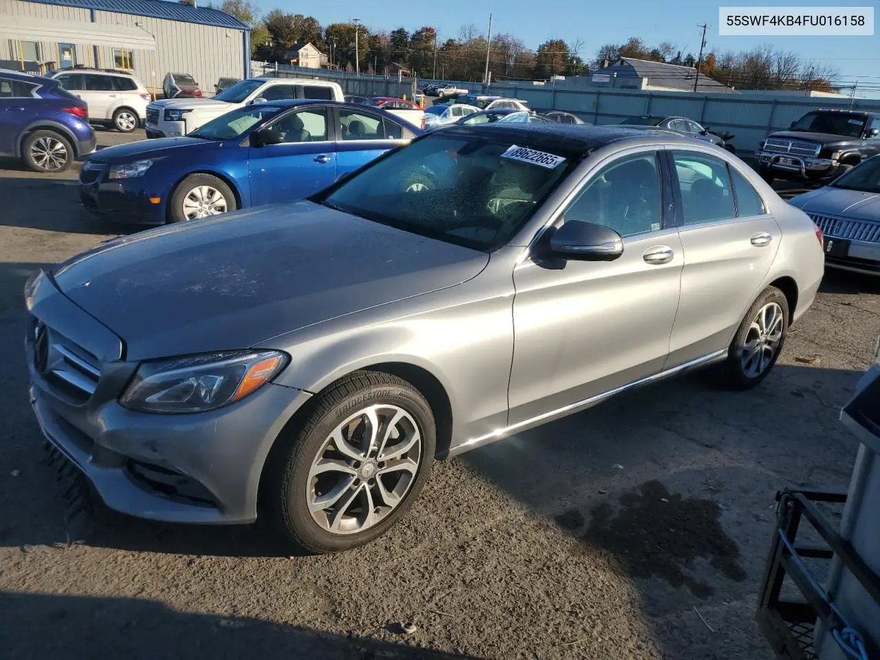 55SWF4KB4FU016158 2015 Mercedes-Benz C 300 4Matic