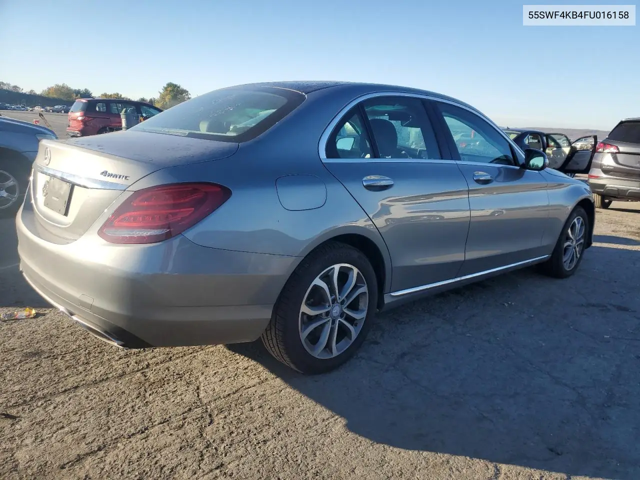 55SWF4KB4FU016158 2015 Mercedes-Benz C 300 4Matic