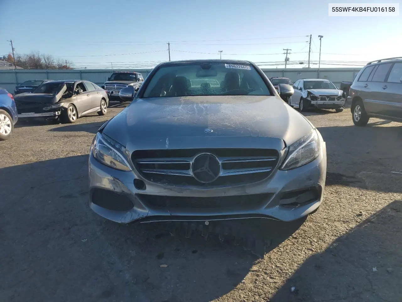 55SWF4KB4FU016158 2015 Mercedes-Benz C 300 4Matic