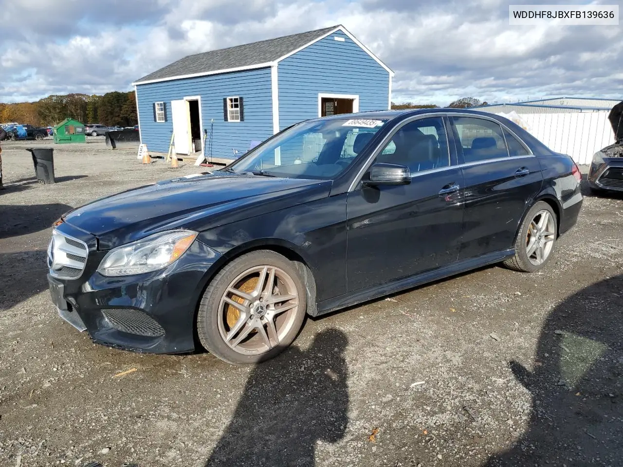 WDDHF8JBXFB139636 2015 Mercedes-Benz E 350 4Matic