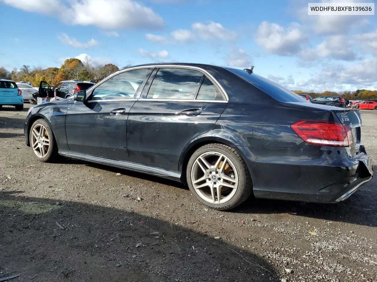 WDDHF8JBXFB139636 2015 Mercedes-Benz E 350 4Matic