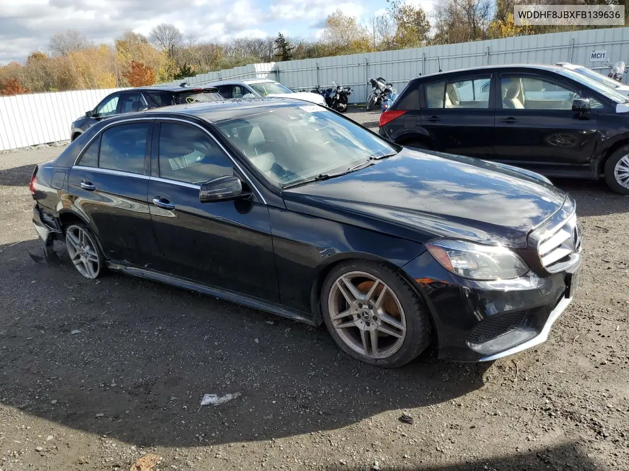 WDDHF8JBXFB139636 2015 Mercedes-Benz E 350 4Matic
