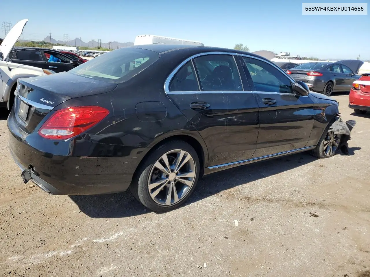 55SWF4KBXFU014656 2015 Mercedes-Benz C 300 4Matic