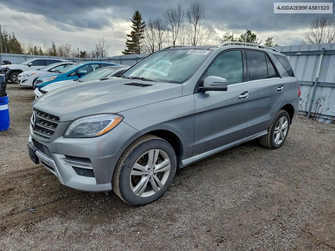 4JGDA2EB9FA581520 2015 Mercedes-Benz Ml 350 Bluetec