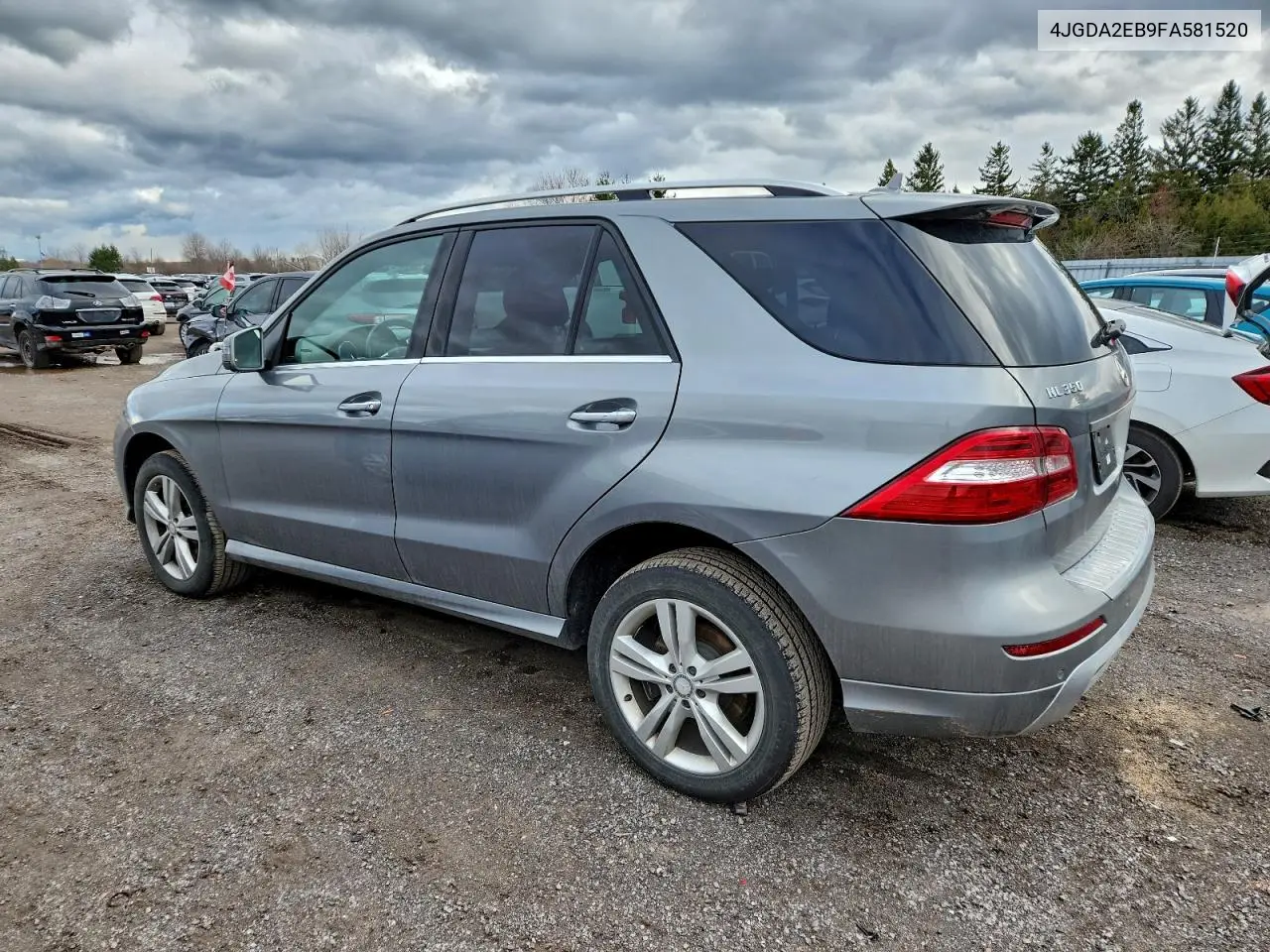 4JGDA2EB9FA581520 2015 Mercedes-Benz Ml 350 Bluetec