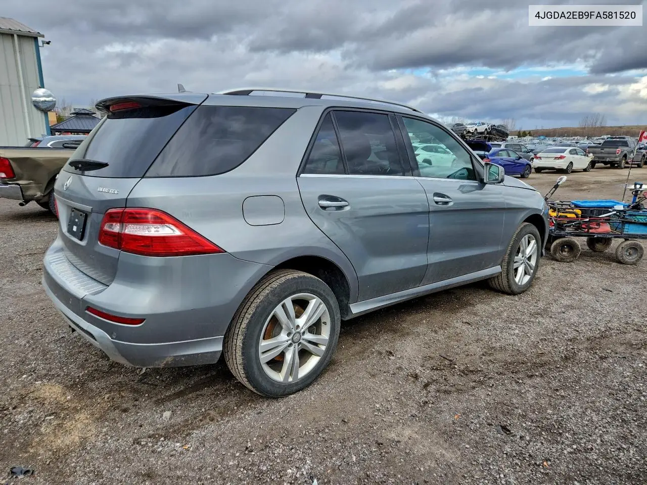 4JGDA2EB9FA581520 2015 Mercedes-Benz Ml 350 Bluetec