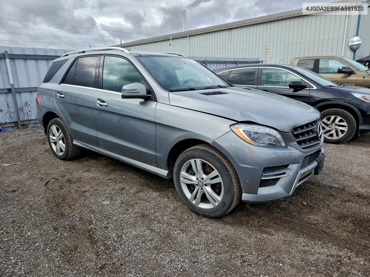 4JGDA2EB9FA581520 2015 Mercedes-Benz Ml 350 Bluetec
