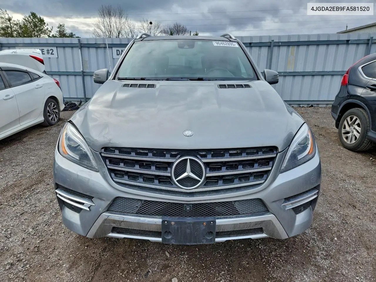 4JGDA2EB9FA581520 2015 Mercedes-Benz Ml 350 Bluetec