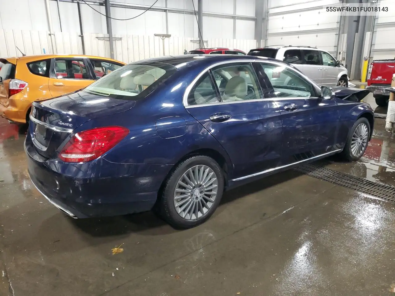 55SWF4KB1FU018143 2015 Mercedes-Benz C 300 4Matic