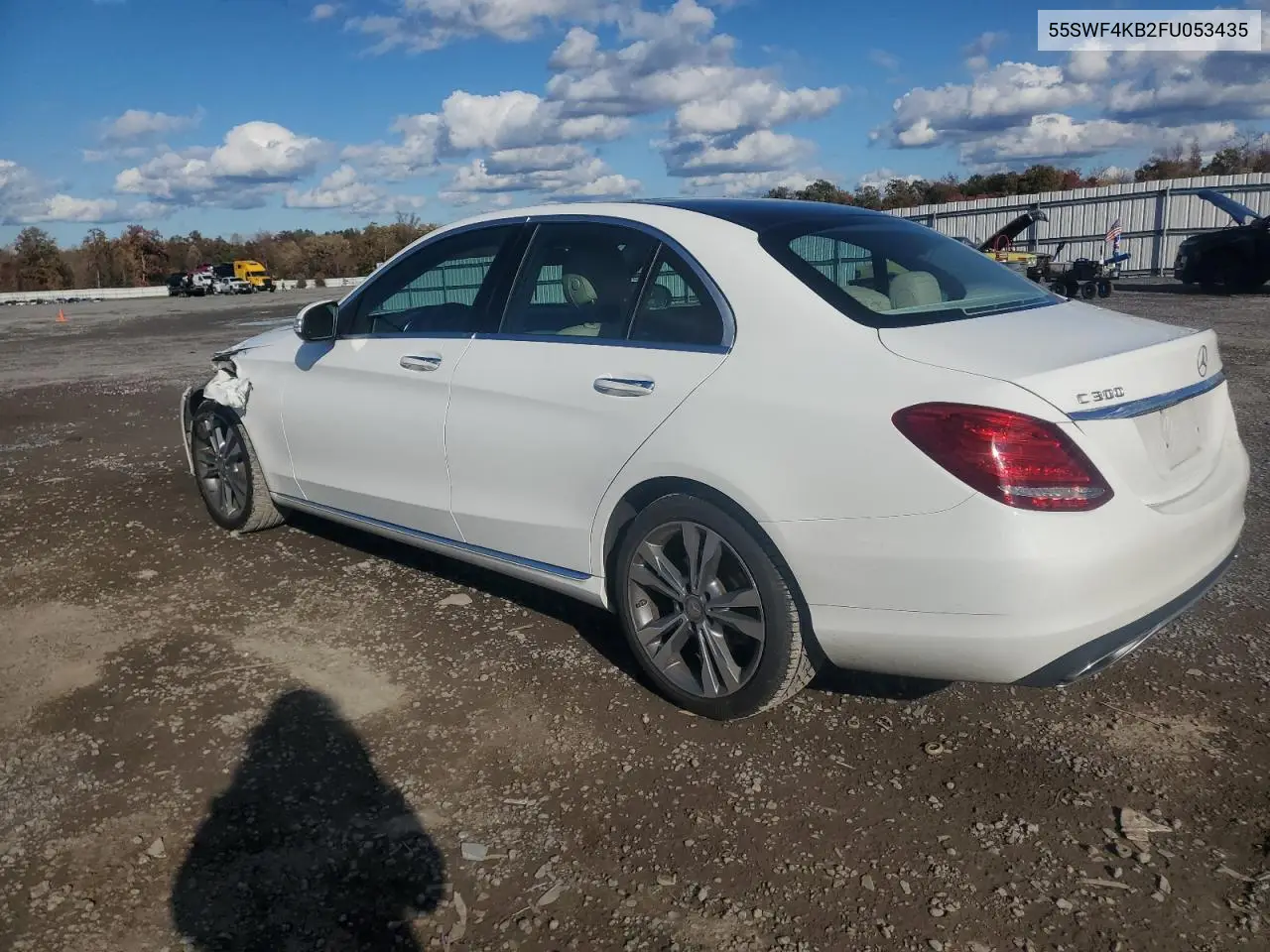 55SWF4KB2FU053435 2015 Mercedes-Benz C 300 4Matic