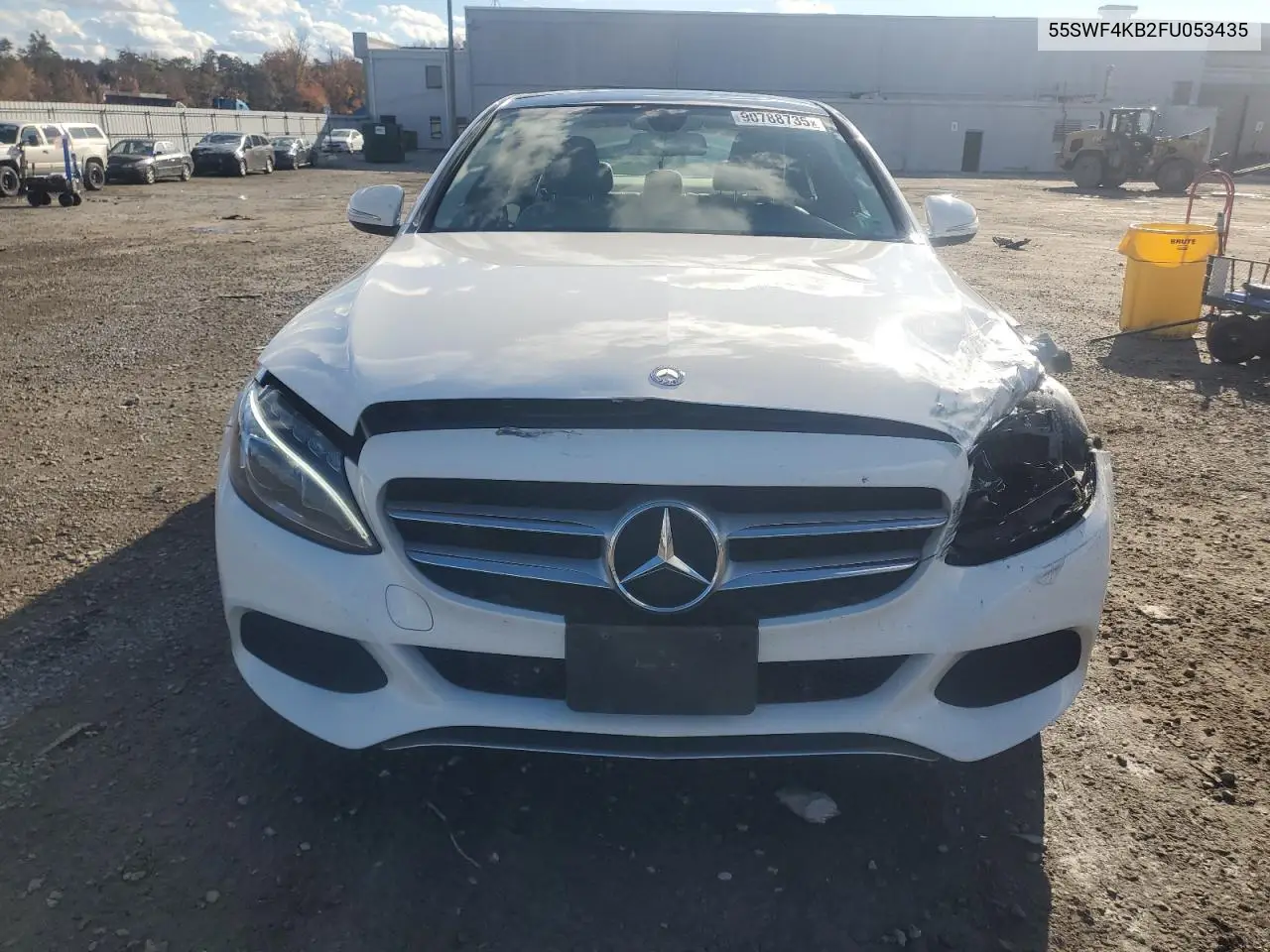 55SWF4KB2FU053435 2015 Mercedes-Benz C 300 4Matic