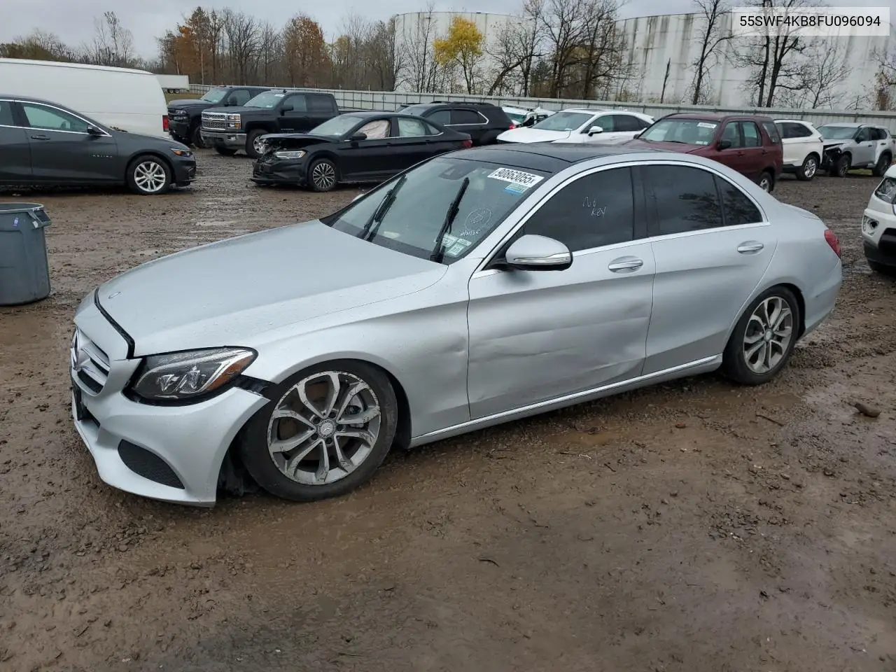 55SWF4KB8FU096094 2015 Mercedes-Benz C 300 4Matic