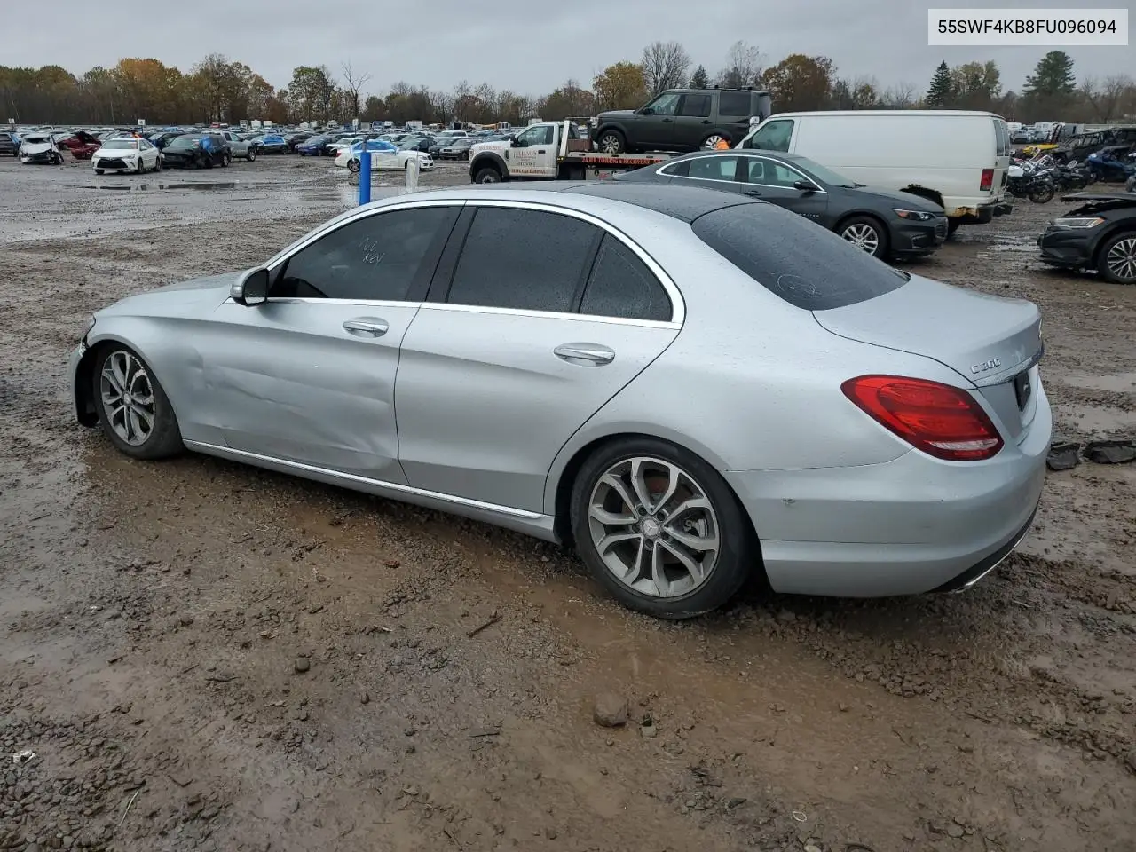 55SWF4KB8FU096094 2015 Mercedes-Benz C 300 4Matic