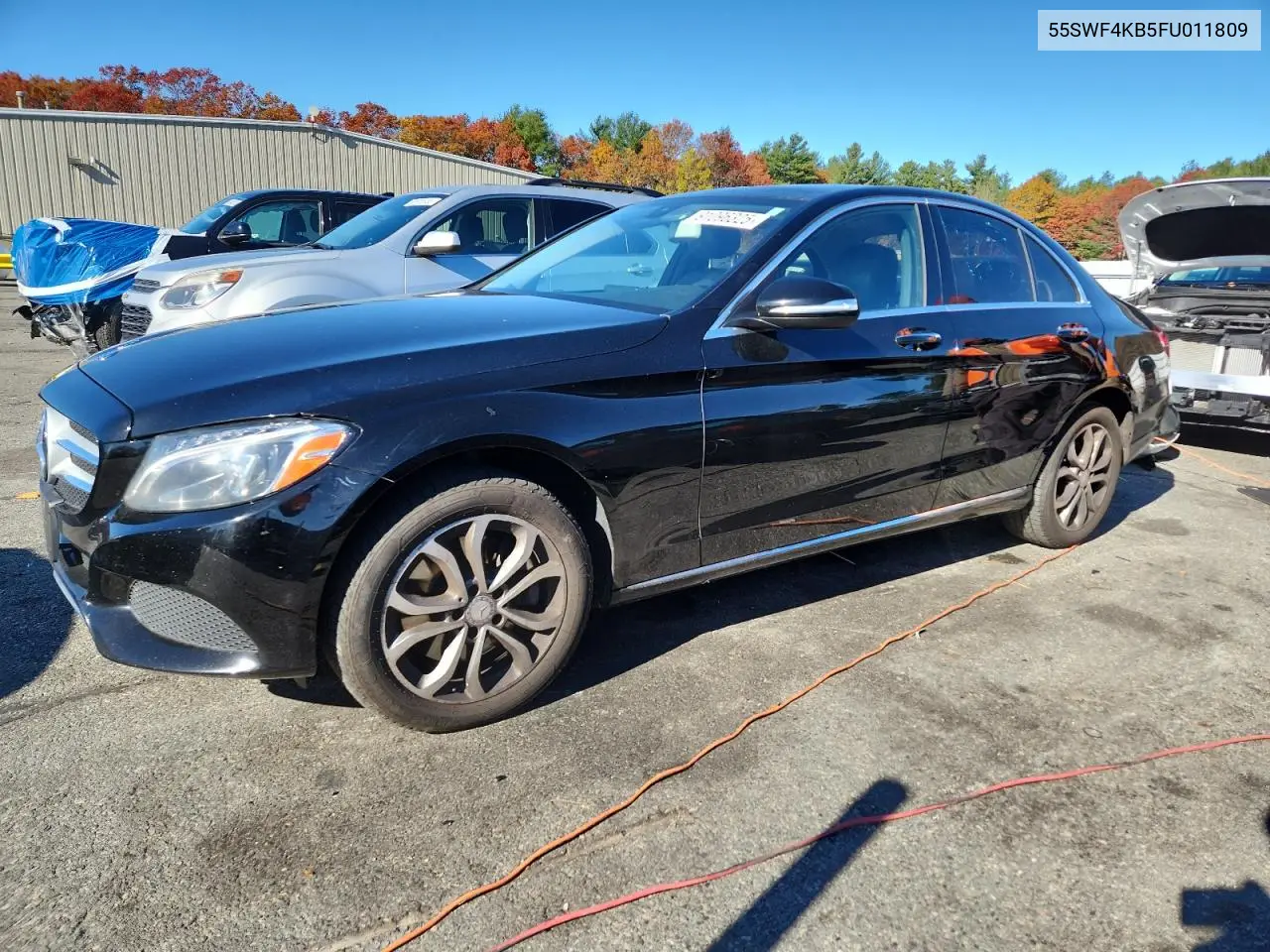 55SWF4KB5FU011809 2015 Mercedes-Benz C 300 4Matic