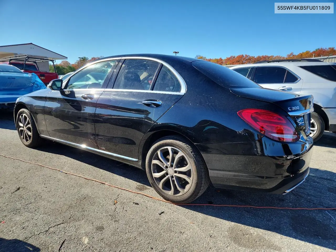 55SWF4KB5FU011809 2015 Mercedes-Benz C 300 4Matic