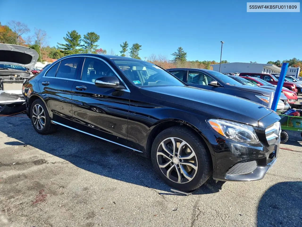 55SWF4KB5FU011809 2015 Mercedes-Benz C 300 4Matic