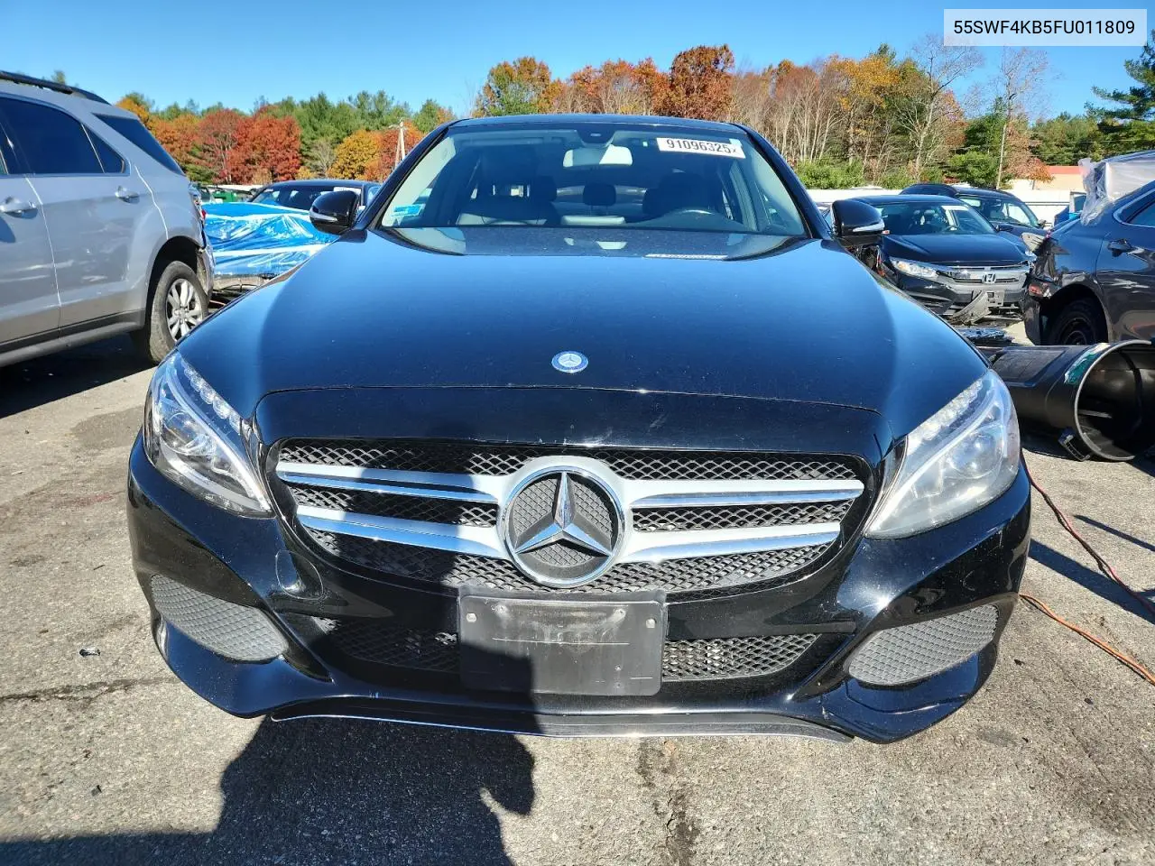 55SWF4KB5FU011809 2015 Mercedes-Benz C 300 4Matic