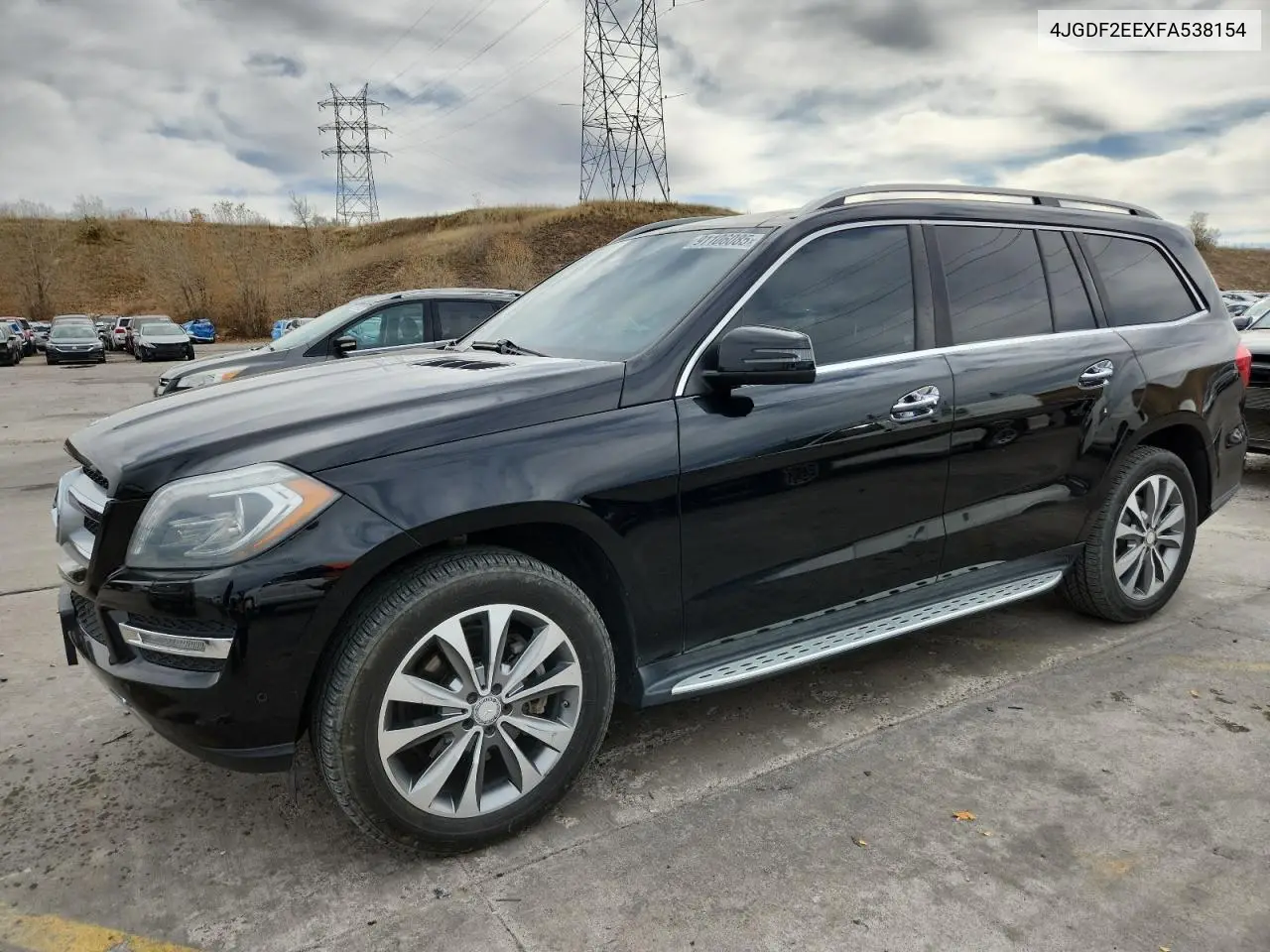 4JGDF2EEXFA538154 2015 Mercedes-Benz Gl 350 Bluetec