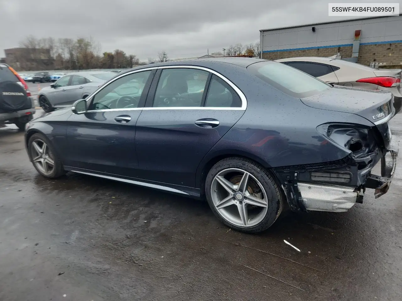55SWF4KB4FU089501 2015 Mercedes-Benz C 300 4Matic