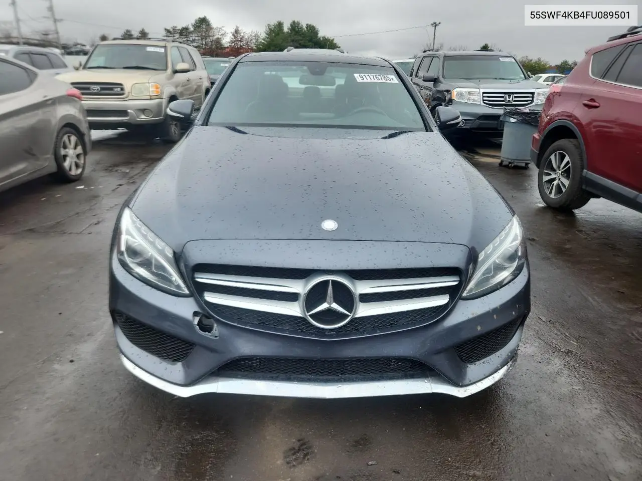 55SWF4KB4FU089501 2015 Mercedes-Benz C 300 4Matic