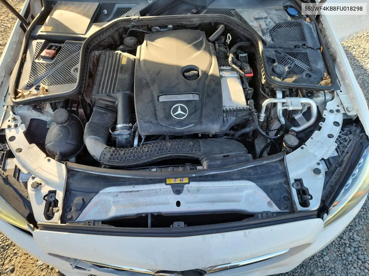 55SWF4KB8FU018298 2015 Mercedes-Benz C 300 4Matic