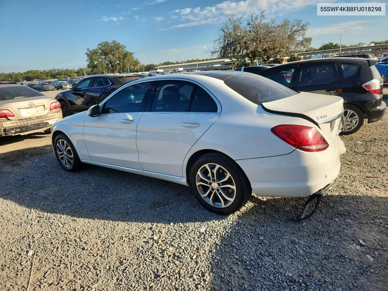 55SWF4KB8FU018298 2015 Mercedes-Benz C 300 4Matic