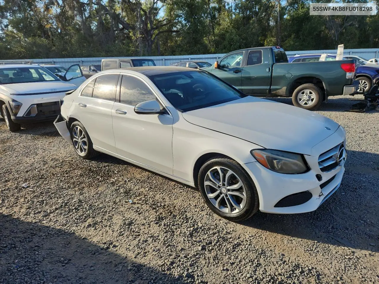55SWF4KB8FU018298 2015 Mercedes-Benz C 300 4Matic