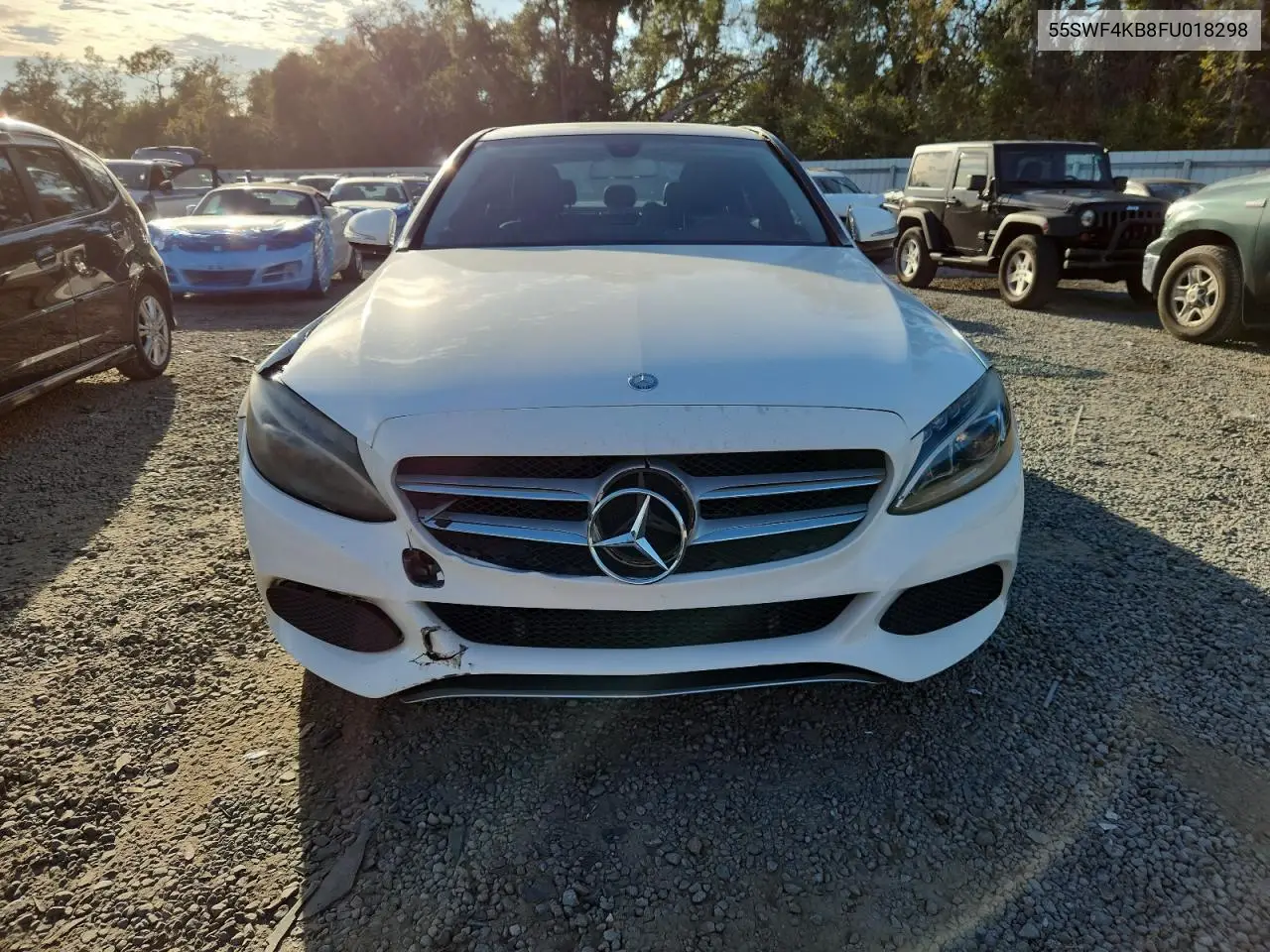 55SWF4KB8FU018298 2015 Mercedes-Benz C 300 4Matic