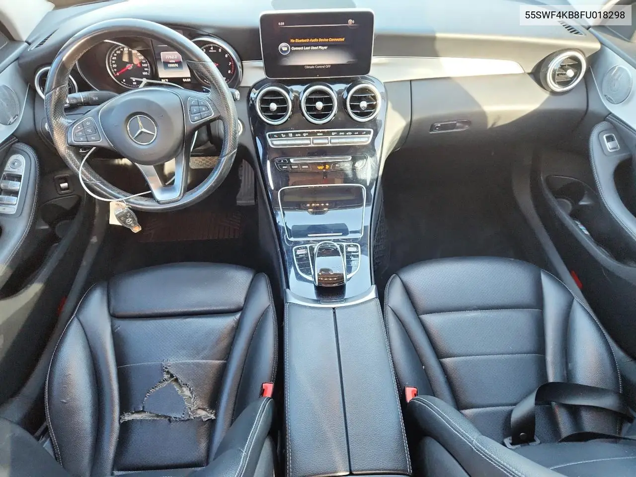 55SWF4KB8FU018298 2015 Mercedes-Benz C 300 4Matic