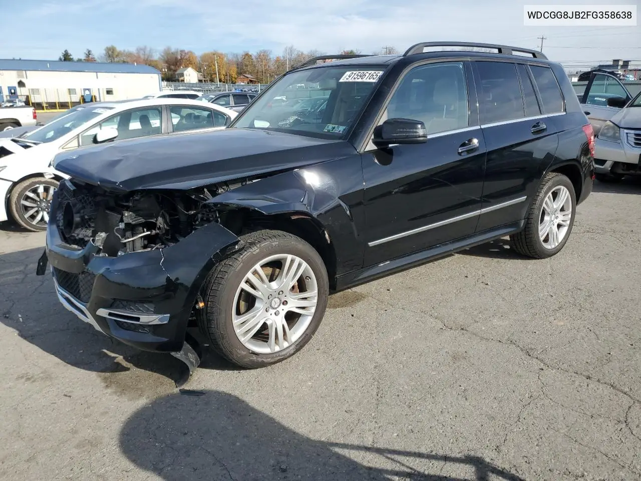 WDCGG8JB2FG358638 2015 Mercedes-Benz Glk 350 4Matic