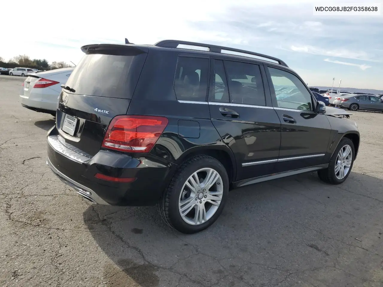 WDCGG8JB2FG358638 2015 Mercedes-Benz Glk 350 4Matic