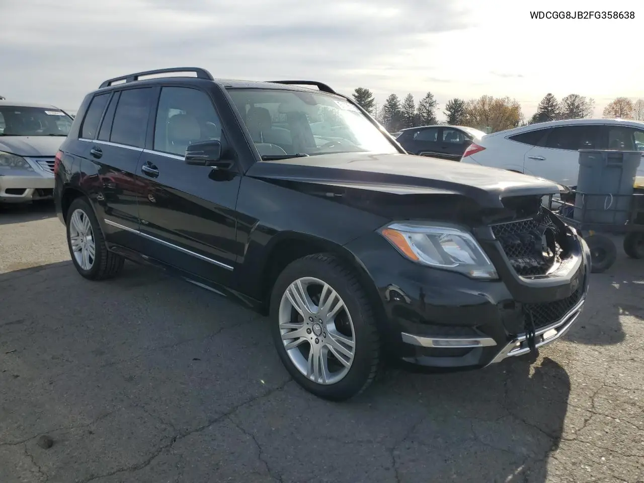 WDCGG8JB2FG358638 2015 Mercedes-Benz Glk 350 4Matic