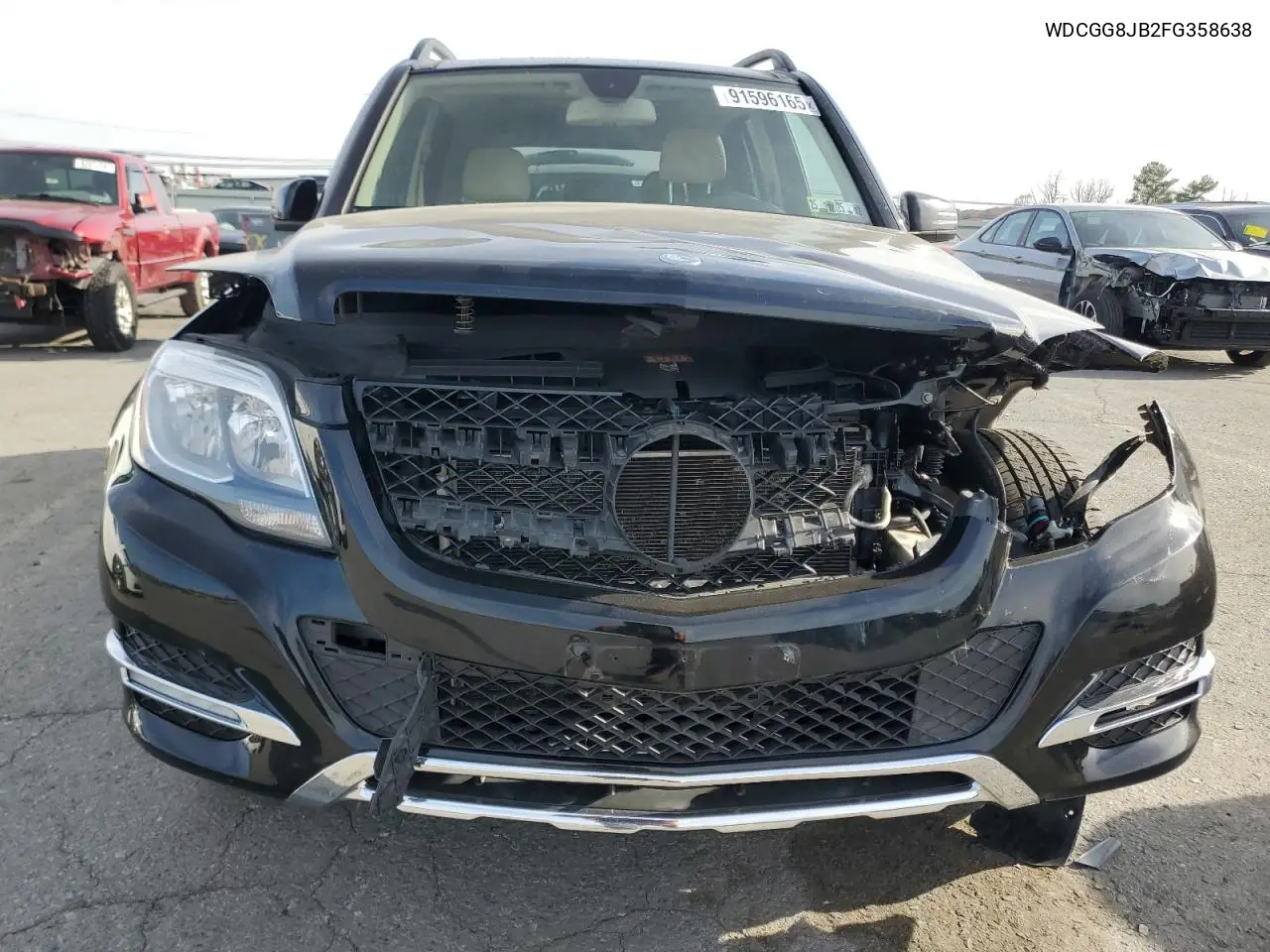 WDCGG8JB2FG358638 2015 Mercedes-Benz Glk 350 4Matic