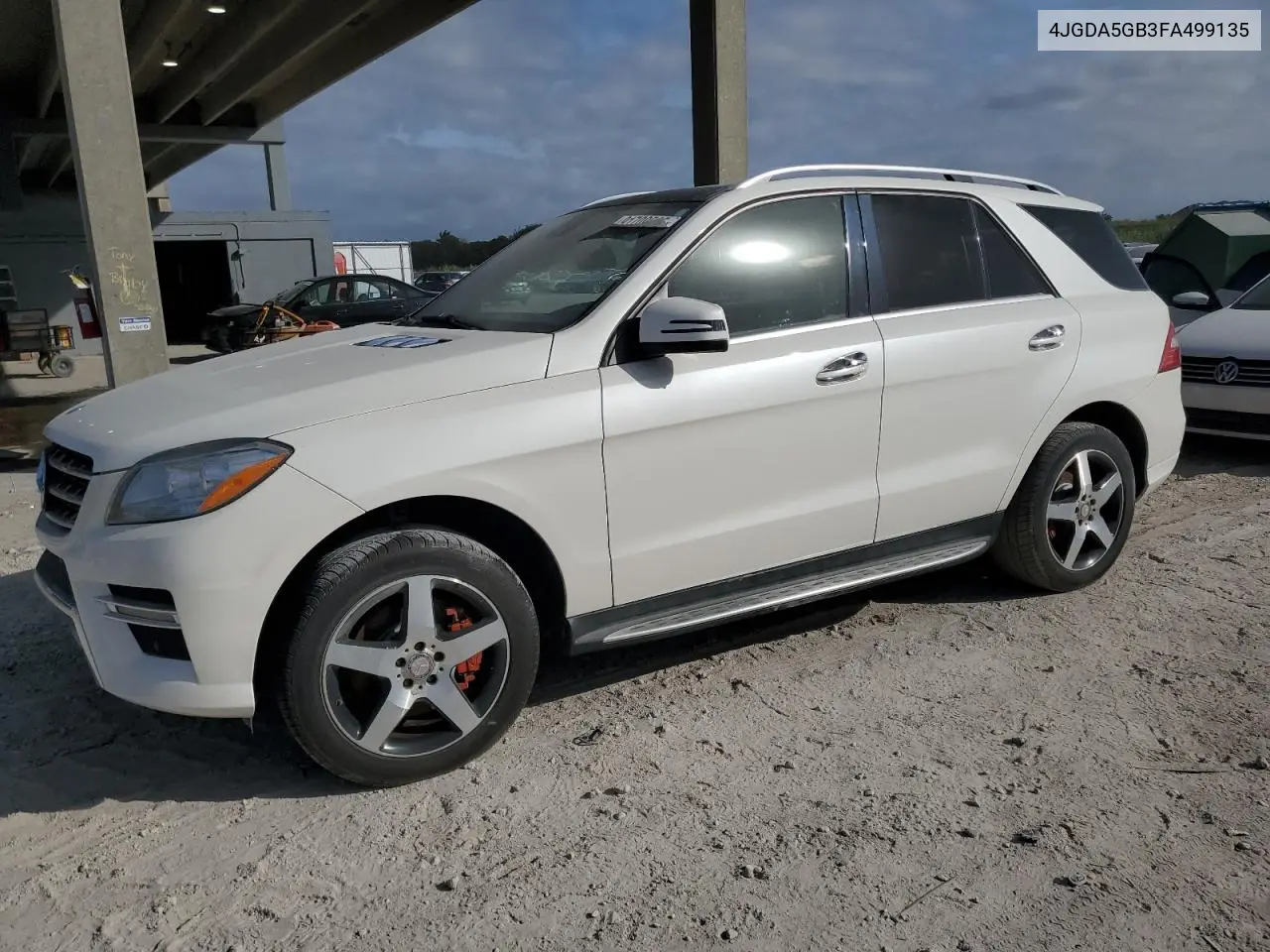4JGDA5GB3FA499135 2015 Mercedes-Benz Ml 400 4Matic