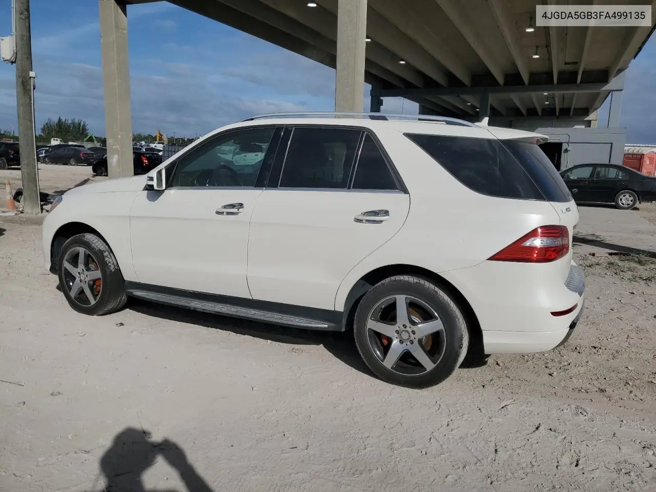 4JGDA5GB3FA499135 2015 Mercedes-Benz Ml 400 4Matic