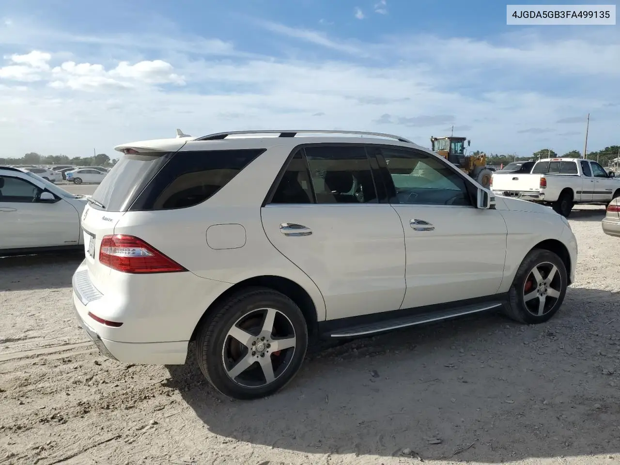 4JGDA5GB3FA499135 2015 Mercedes-Benz Ml 400 4Matic