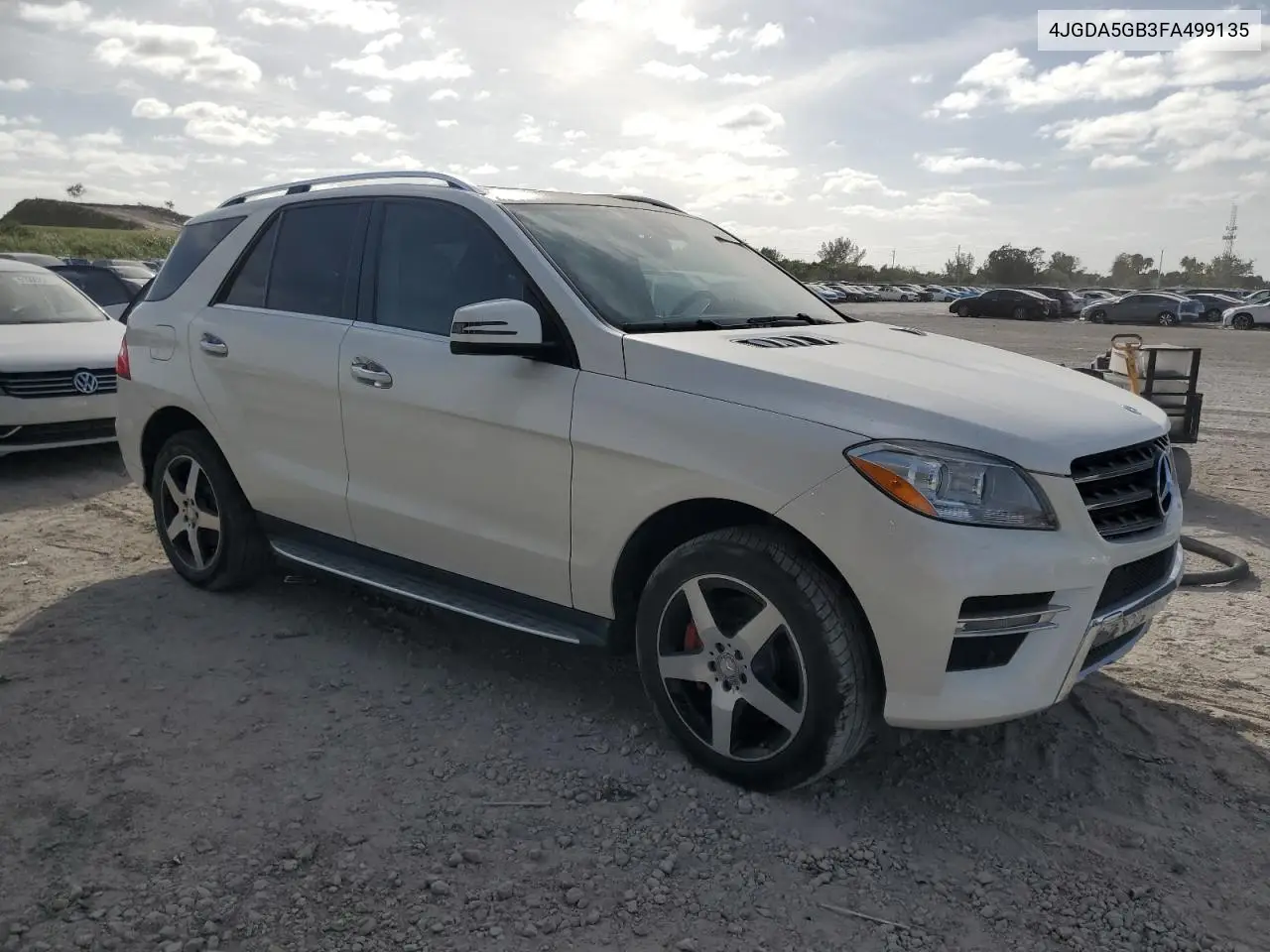4JGDA5GB3FA499135 2015 Mercedes-Benz Ml 400 4Matic