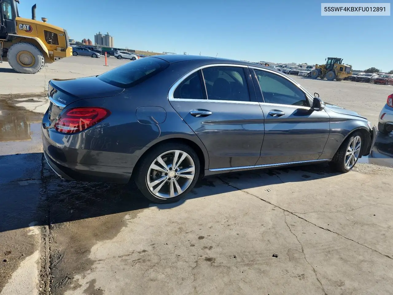55SWF4KBXFU012891 2015 Mercedes-Benz C 300 4Matic