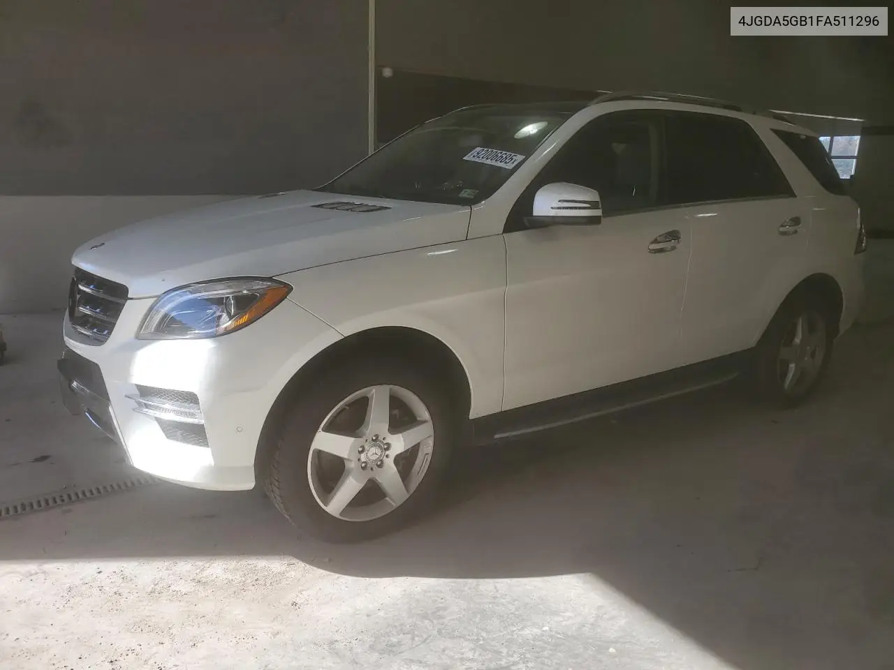 4JGDA5GB1FA511296 2015 Mercedes-Benz Ml 400 4Matic
