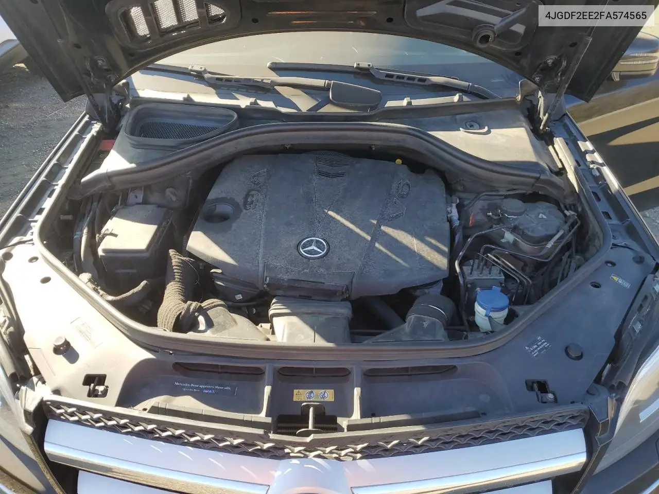 4JGDF2EE2FA574565 2015 Mercedes-Benz Gl 350 Bluetec