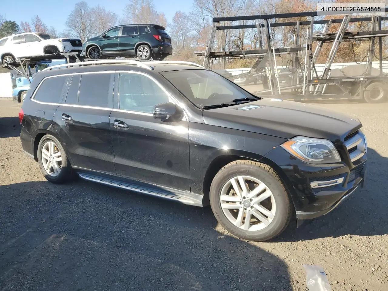 4JGDF2EE2FA574565 2015 Mercedes-Benz Gl 350 Bluetec