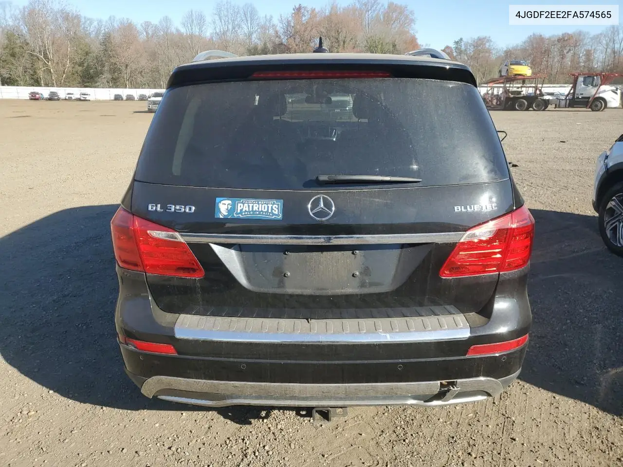 4JGDF2EE2FA574565 2015 Mercedes-Benz Gl 350 Bluetec