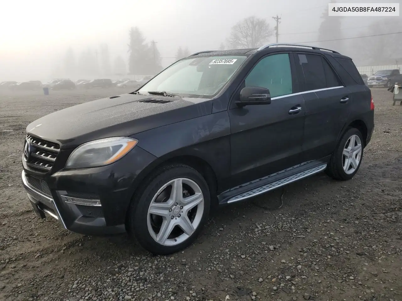 4JGDA5GB8FA487224 2015 Mercedes-Benz Ml 400 4Matic