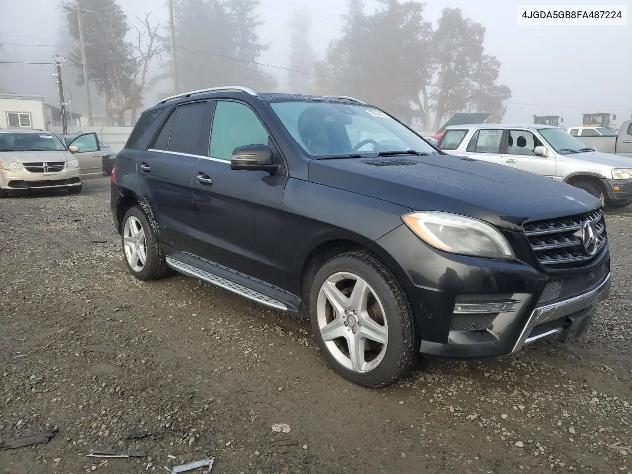4JGDA5GB8FA487224 2015 Mercedes-Benz Ml 400 4Matic