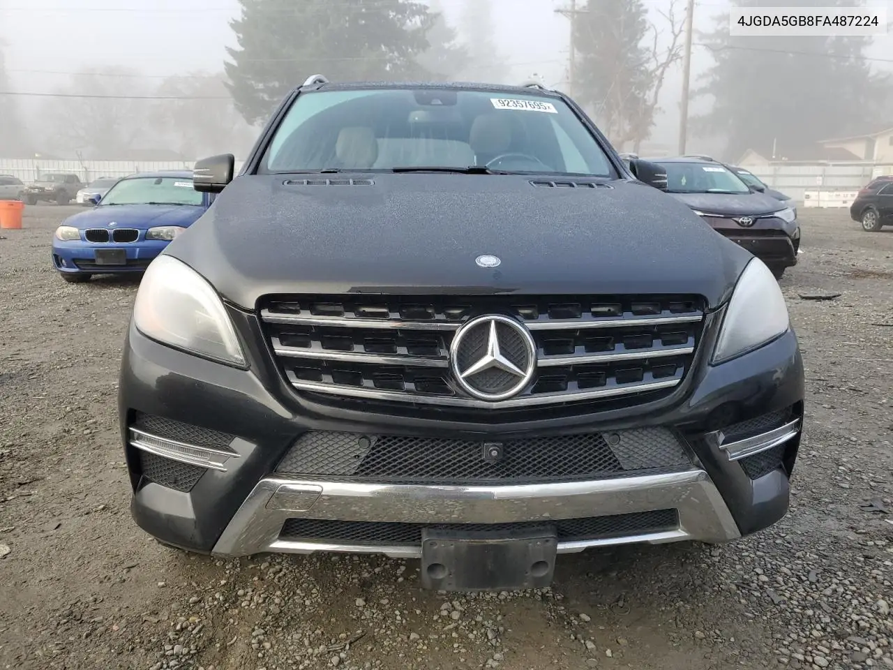 4JGDA5GB8FA487224 2015 Mercedes-Benz Ml 400 4Matic