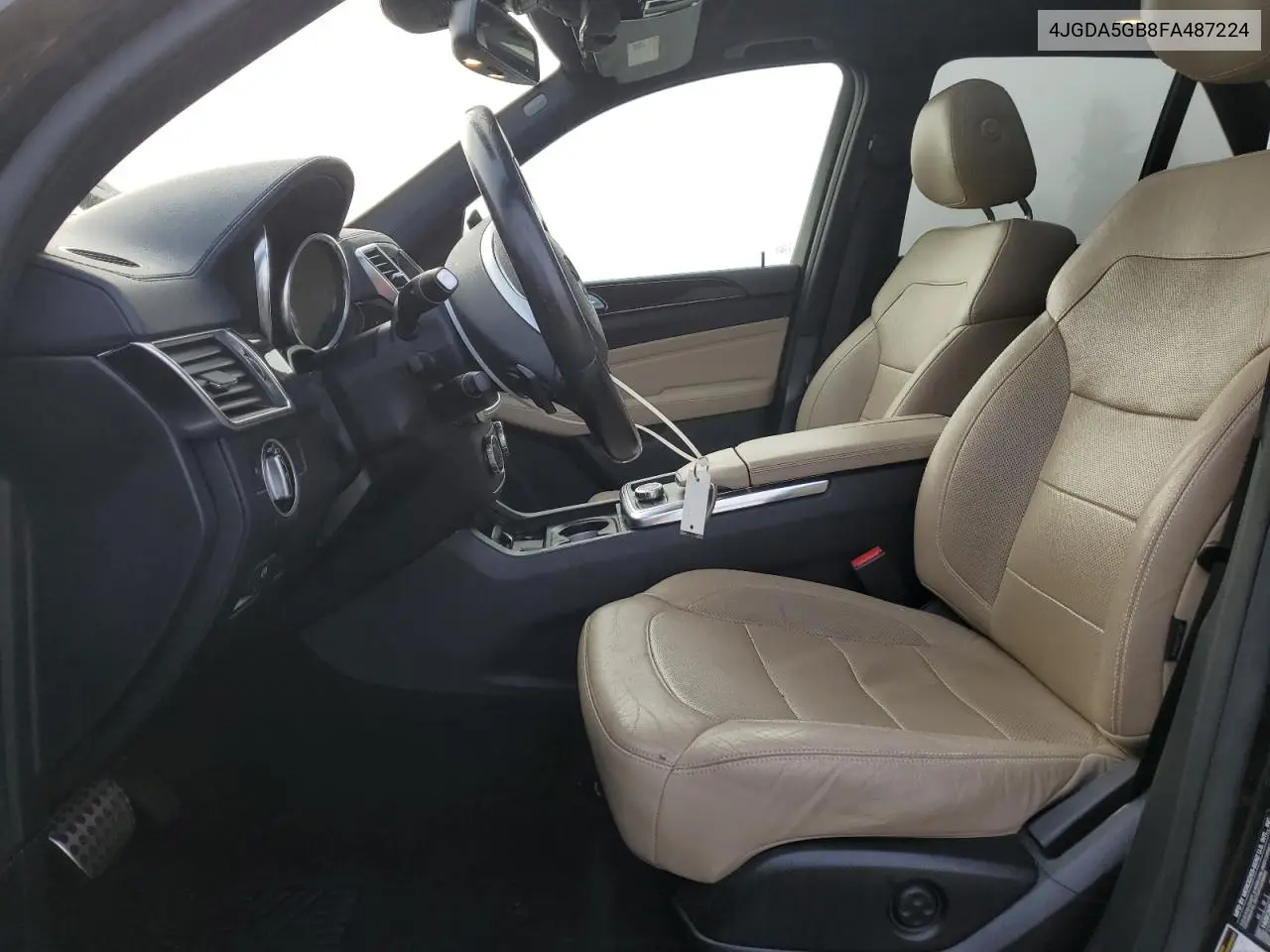 4JGDA5GB8FA487224 2015 Mercedes-Benz Ml 400 4Matic